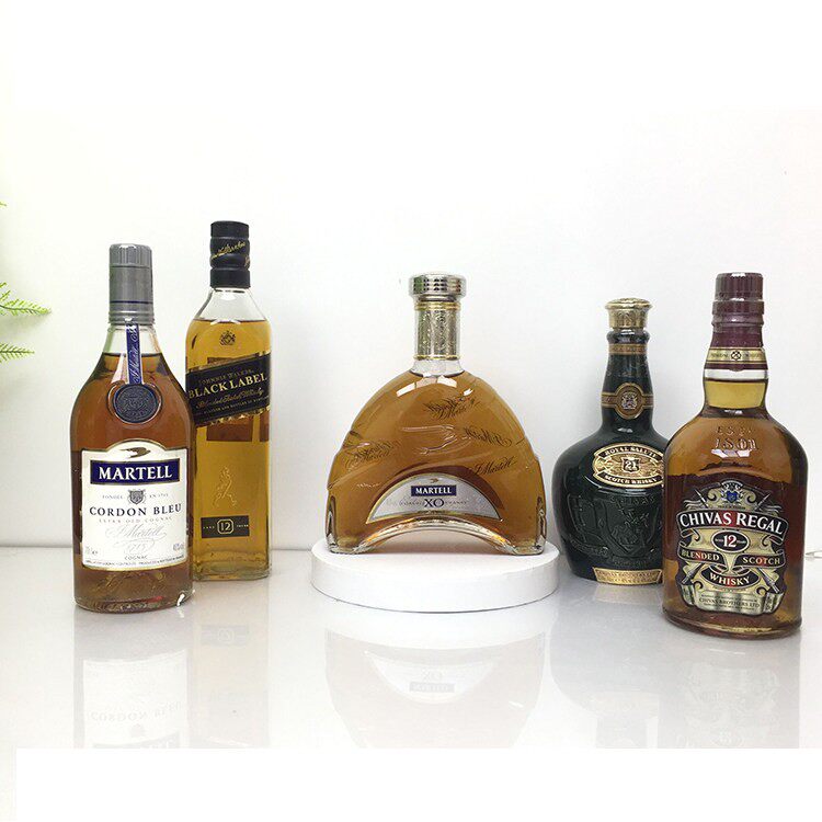 高档XO仿真红酒空瓶假酒瓶洋酒道具摆件样板房客厅酒柜装饰品摆设
