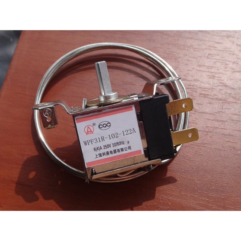 冰箱 WPF31R-102-122A 温控器 二边安装 二插脚 冰柜温控45cm-3米