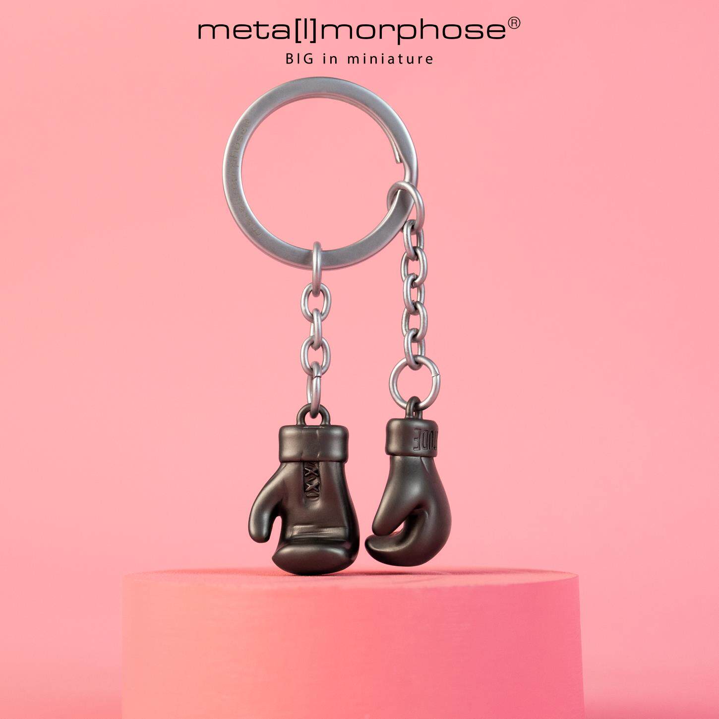 Metalmorphose拳击手套合金车钥匙扣挂件高端 运动风创意小众礼物