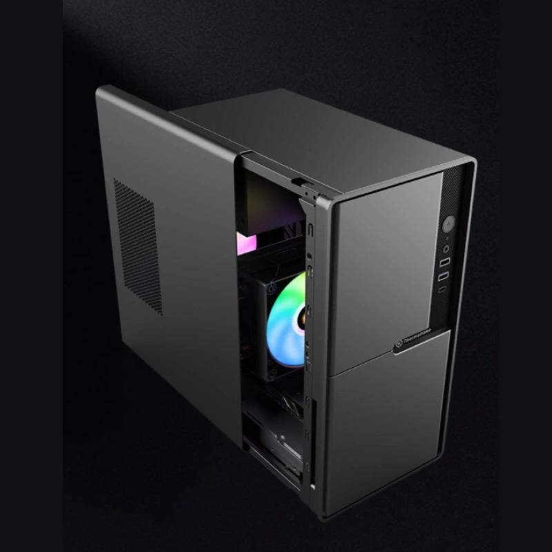 Thermaltake途腾TT金刚MATX itx0.8MM加厚厚实电脑小主机壳加厚钢
