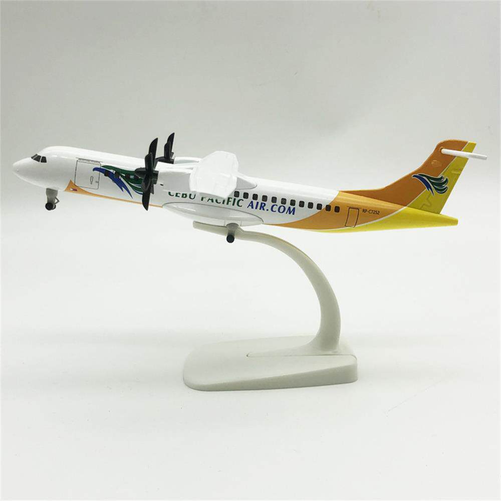 带轮子/螺旋桨 20cm菲律宾航空宿务ATR 越南ATR 金属彷真飞机模型