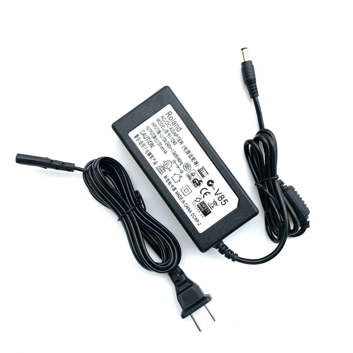 ROLAND 罗兰PSB-7U FP-7电子琴 电源配接器 电源线12V4A