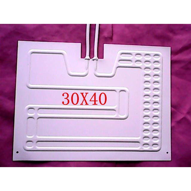 冰箱蒸发板/30*40 38*40 吹胀蒸发器/冰箱散热铝板/冰柜蒸发器