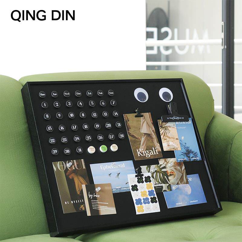 磁吸电表箱装饰画 画配电箱盖板免打孔DIY日历磁吸黑板电箱遮挡挂