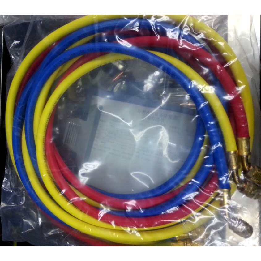 R22R134a空调加液管双英制3米鸿森R404冷媒管雪种管耐高压42公斤