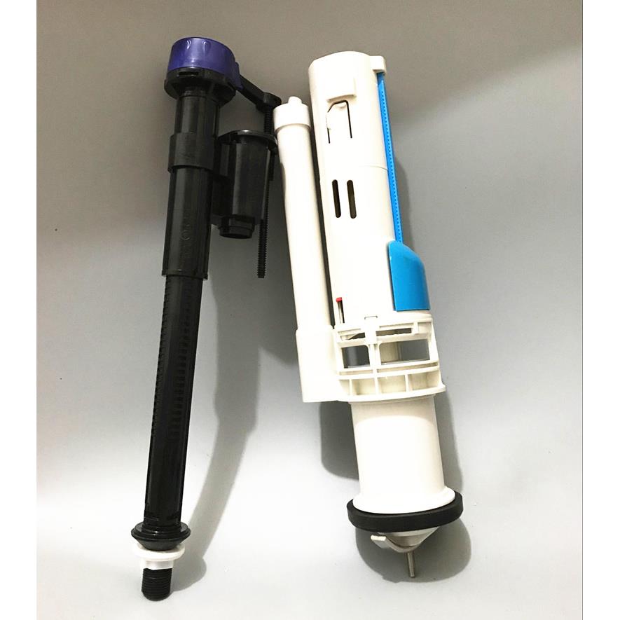 马桶座便器水箱配件加高加长进水阀 排水阀高水位上水器出水阀