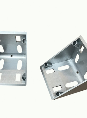 山东潍坊倍速链铝合金型材100127规格差速链铝型材连接件角码角件