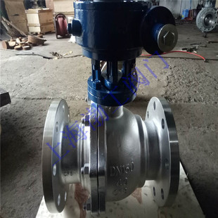 金属硬密封法兰球阀 手动涡轮不锈钢球阀 Q341H 10P