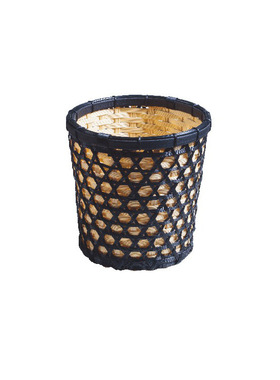 黄色仿竹混编圆形水 双层洗衣箩 大中小可选日用百货餐具果盘果