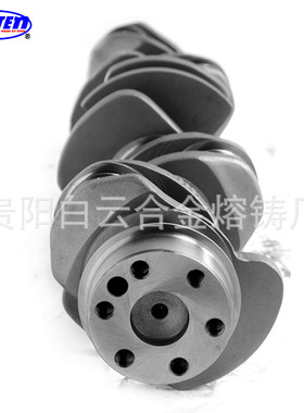 6D31 6D31T发动机曲轴 ME082505球墨铸铁