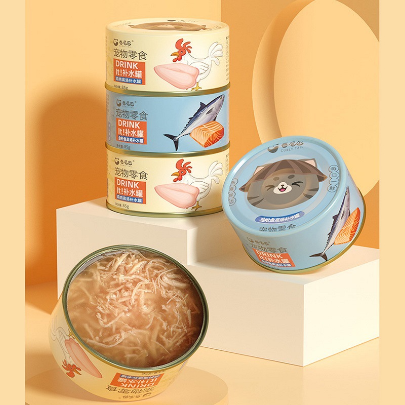 卷尾巴Curlytail猫用高汤