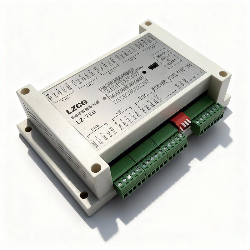 力准8通道智能数字放大器|信号变送器|LZ-780带串口RS485/RS232