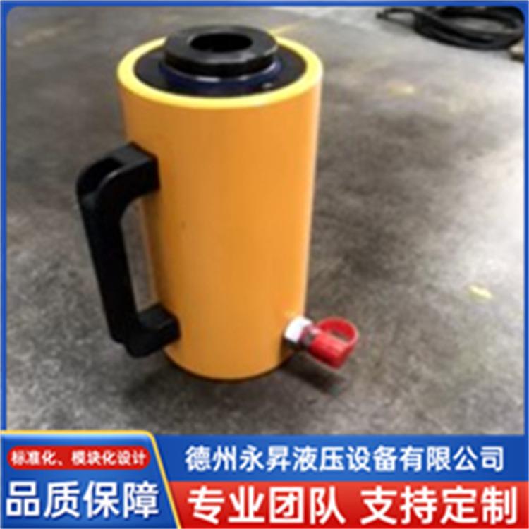 空心千斤顶大吨位分离式液压油缸建筑工程用举升机