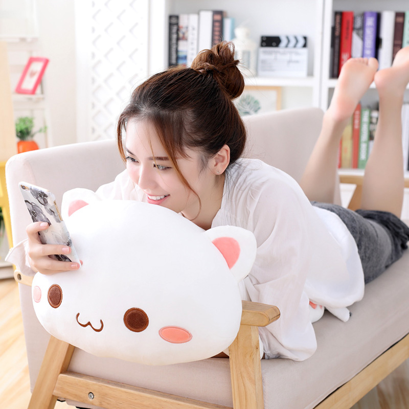 可爱猫咪毛绒玩具超软布娃娃抱枕公仔男女生款睡觉床上欠揍猫玩偶