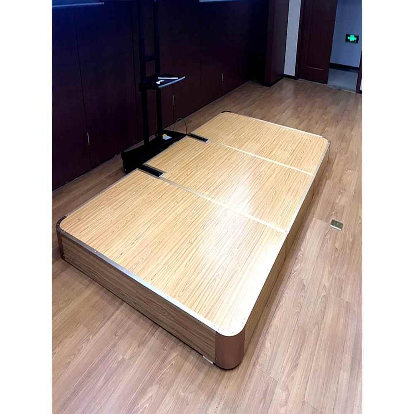 小半圆室内口才班教室弧形站台地台小讲台教学演讲台实木圆角