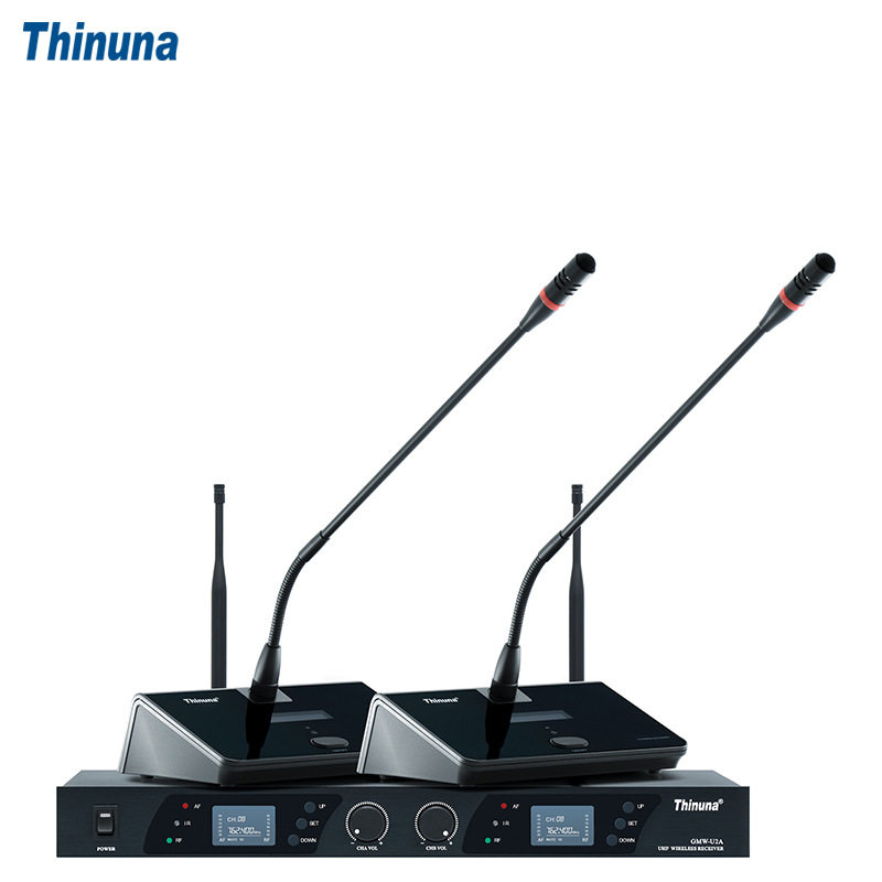 Thinuna GMW-U2A 双通道一拖二无线鹅颈会议话筒麦克风设备,电子元器件市场,电线扎带/束线带,淘宝优惠券,粉丝福利购,淘宝优惠卷