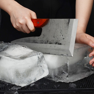 SOING日式酒吧调酒师专业切冰刀大削冰分冰刀冰块碎冰锤凿冰工具