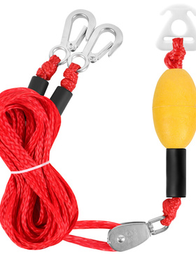 拖拉绳带浮漂泡沫管 水上冲浪沙发拖拉绳 滑轮绳  TOWABLE ROPE 1