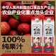牛顿农场nfc100%岭南荔枝汁无添加纯果汁饮料整箱1L装 2大瓶