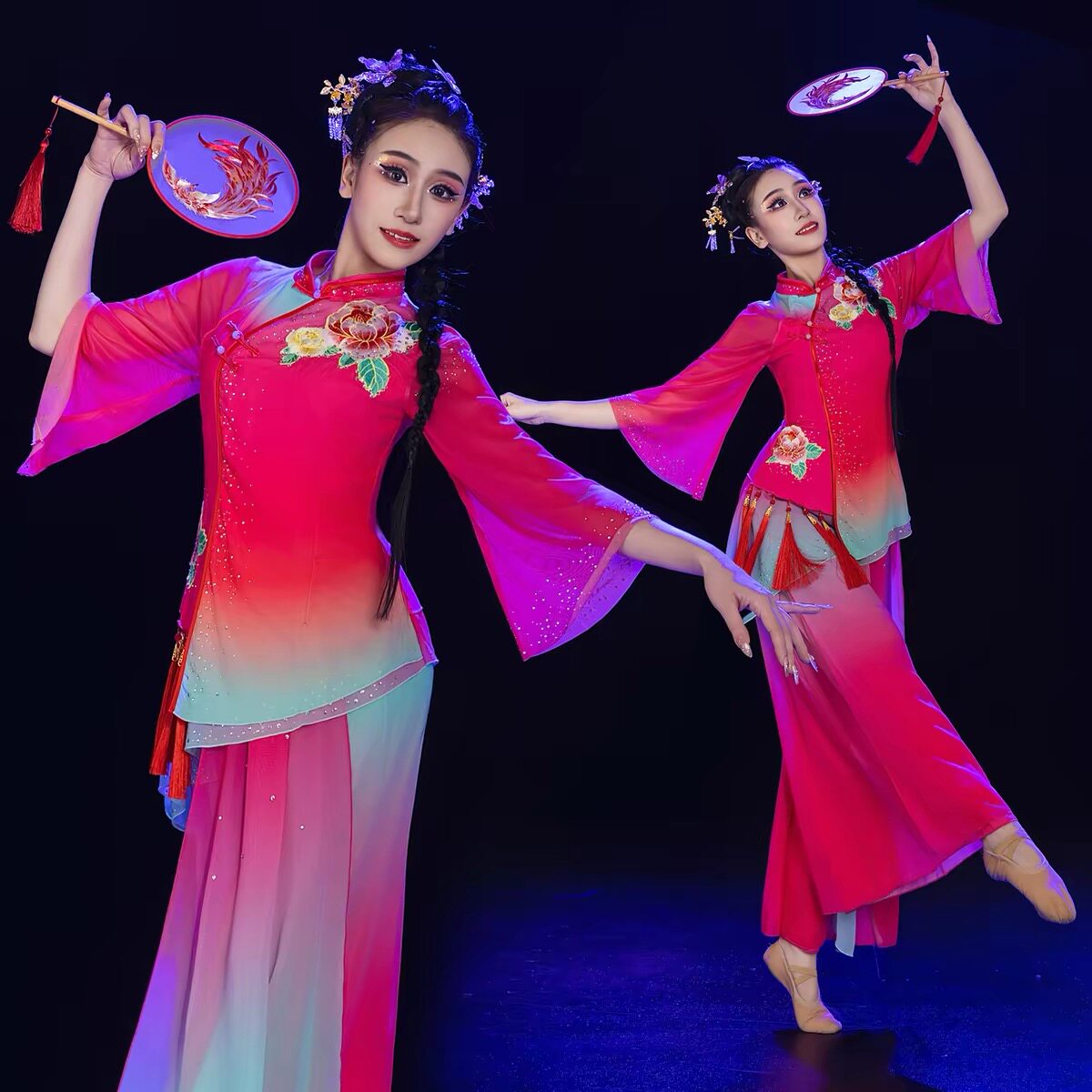 2026新款胶州中国风秧歌服古典舞