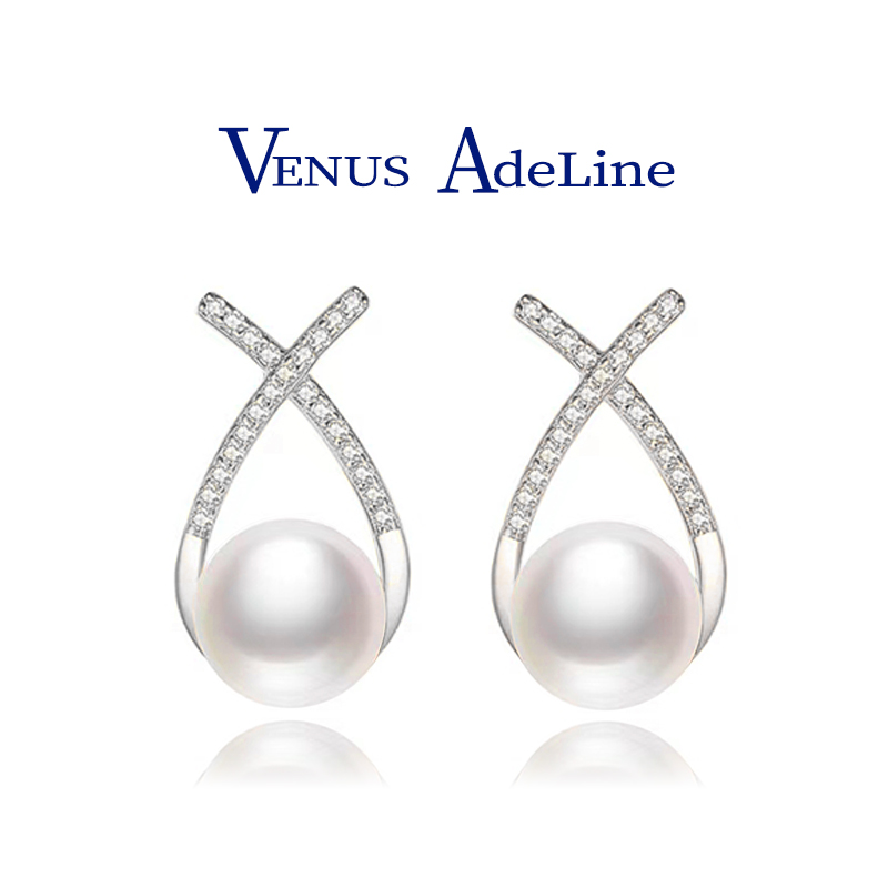 VENUSADELINE淡水珍珠银针耳环