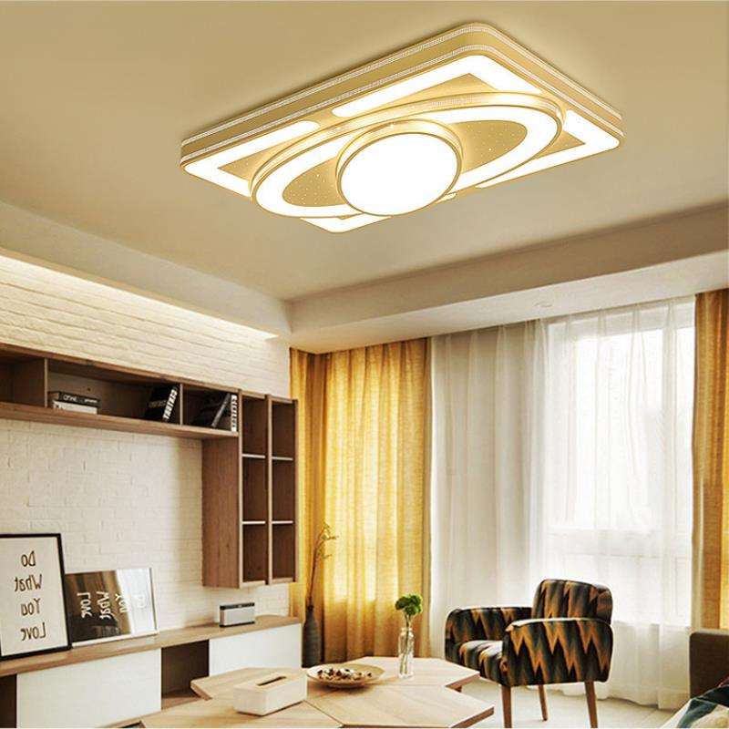 LED吸顶灯大气长方形客厅灯卧室大厅现代简约房间餐厅书房灯批发