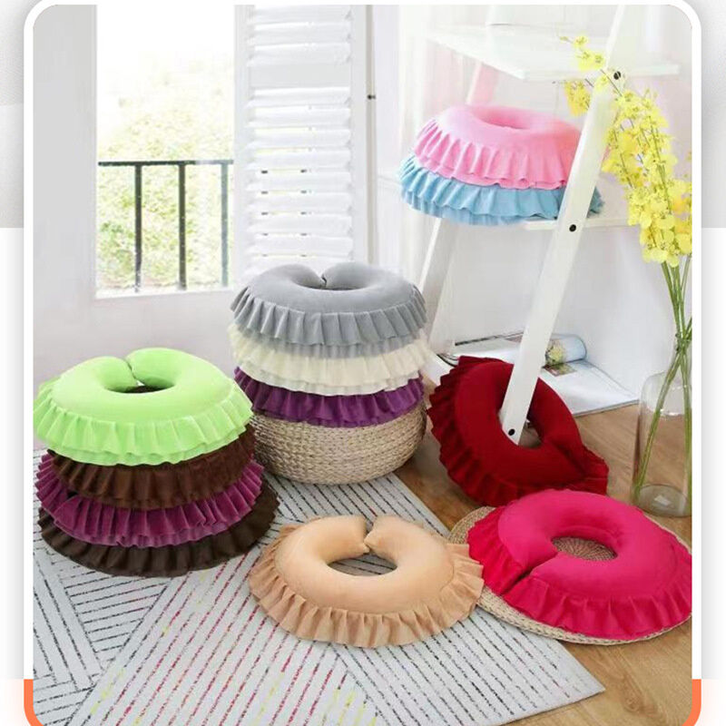 趴枕按摩推拿专用床头洞U型枕产后趴枕胸枕头颈枕乳胶枕护颈侧睡