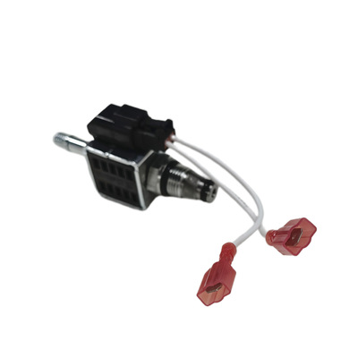 Genie升降机零件号66465GT - 常闭电磁阀，手动控制