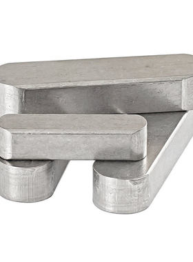 不锈钢平键304A型平键销圆角方键GB1096方料销10*8mmM10M12M14M16