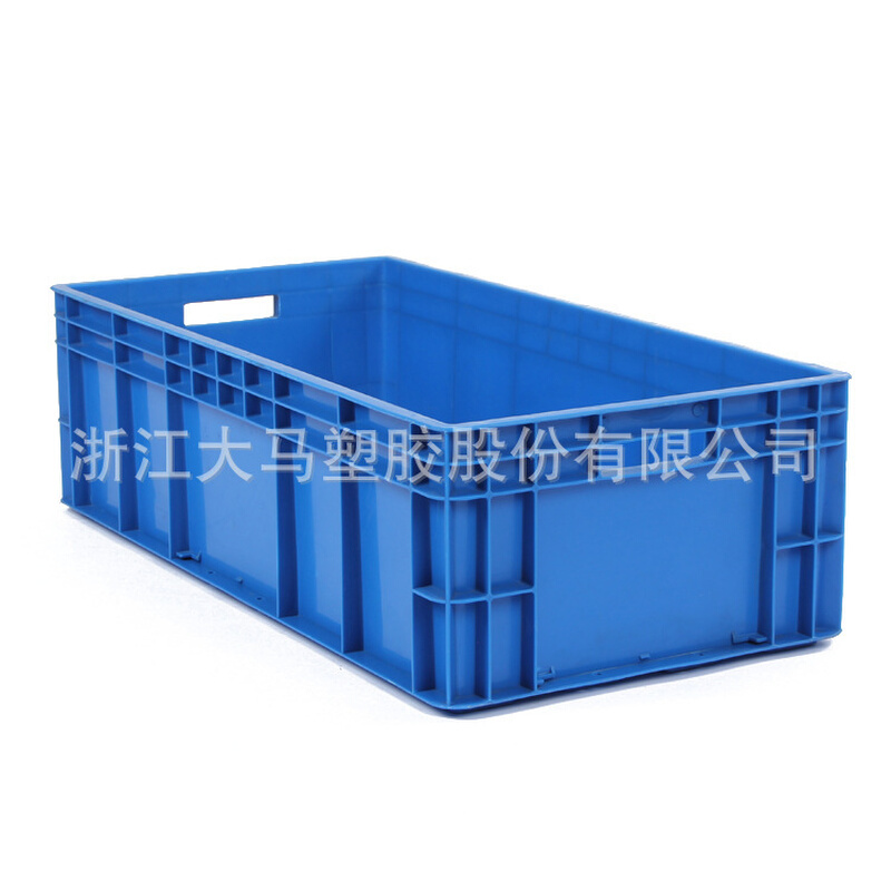 供应 外径800*400*230mm周转箱 欧准EU4822零配件收纳整理物流箱