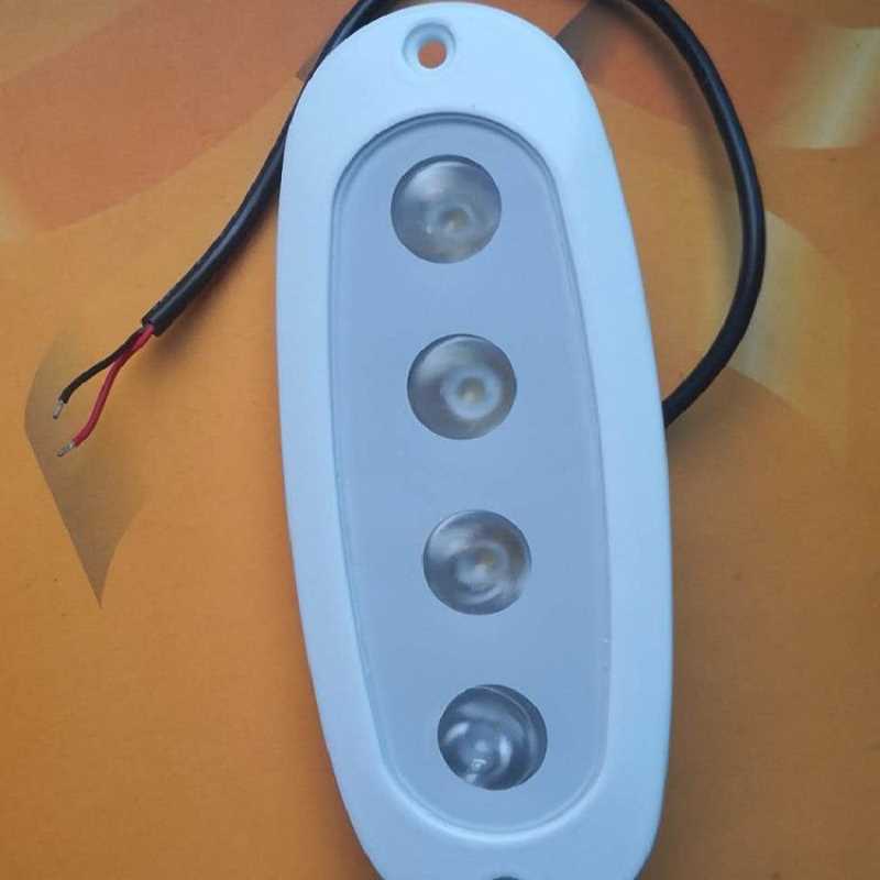 E013062游艇船用灯 LED甲板灯 IP68 8-30V DC/10WN铝合金