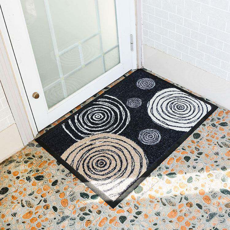 科洋地毯玫瑰尼龙橡胶地毯卧室客厅入户地垫除尘防滑脚垫Door Mat