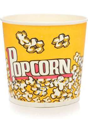 现货32oz爆米花桶 46 64 85盎司 爆米花纸桶 全家桶纸桶定