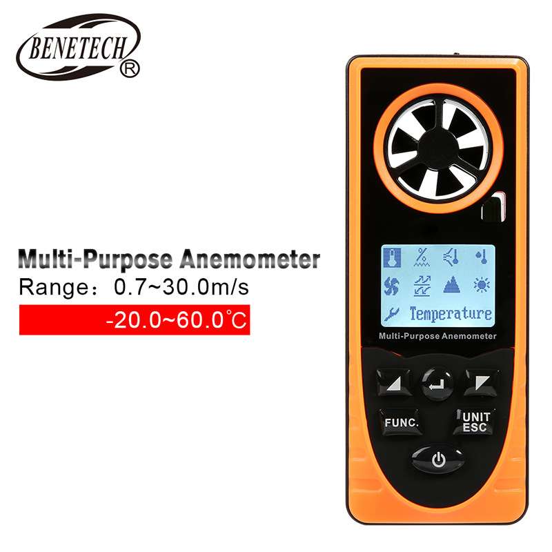 GM8910多功能风速计温度湿度露点Multifunctional anemometer