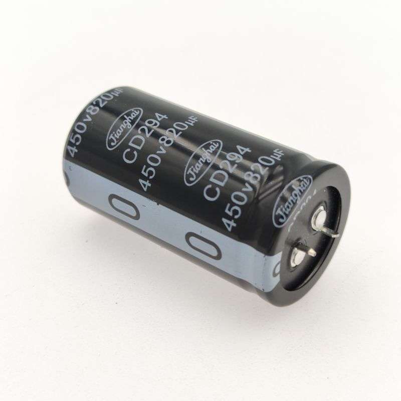 450V820uF 江海 jianghai电解电容  CD294 35x65mm 现货原装