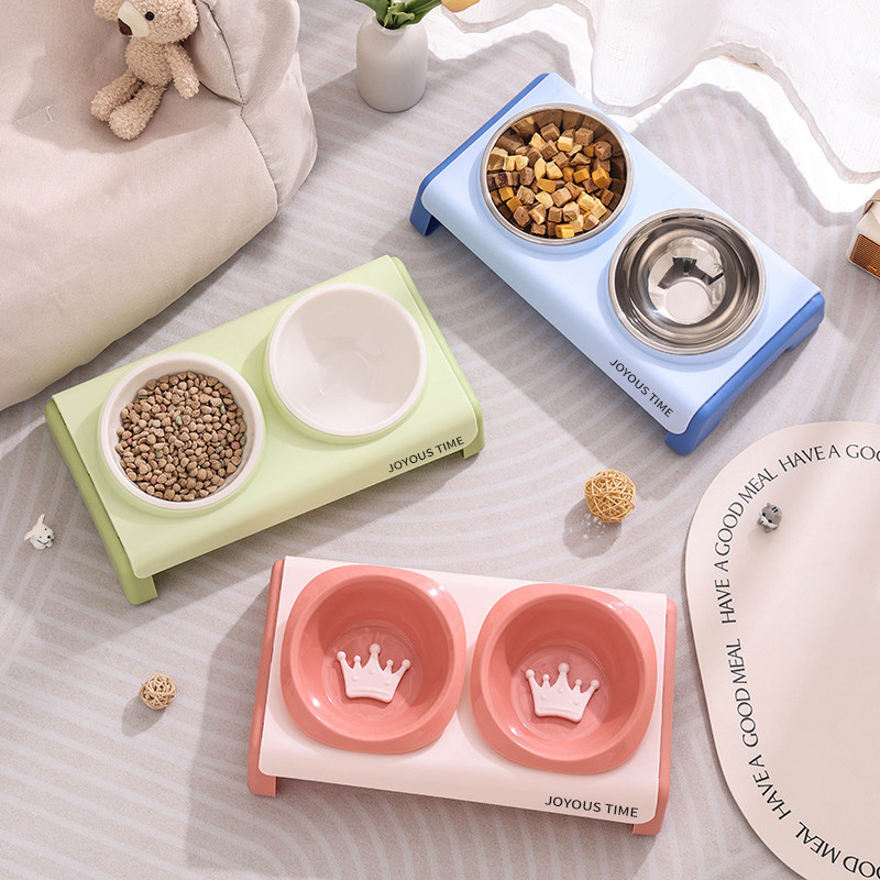 猫狗狗猫粮猫碗喂食器猫食碗猫食盆狗碗