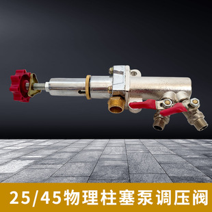 25/45型物理三缸柱塞泵自动泄压调压阀农用打药机高压泵配件自卸