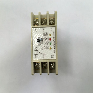 上海超时 14WAX CX断相错相过欠压 电梯相序保护继器ABJ1
