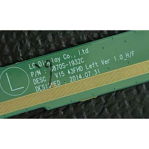 LG43寸 LC430DUY(SH)(A1) 6870S-1932C原厂液晶屏 售后合作商家