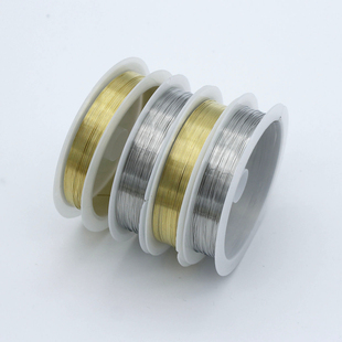 金属线DIY手工制作首饰专用铜线铜丝铁丝线发饰品线做造型定型线