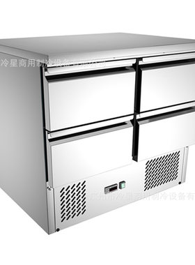 下置机组抽屉式冷藏工作台ome冰柜商用操作台 风冷220V60hz冰箱