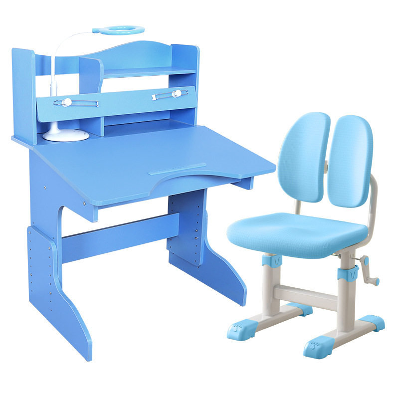 定制儿童写字桌椅幼儿园学习桌家用学生画画桌来图定制环保书桌