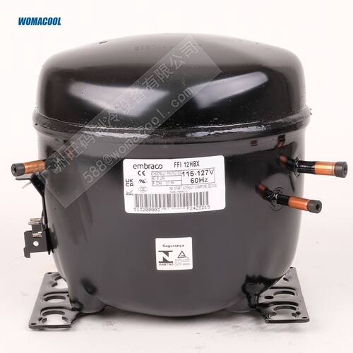 embraco/恩布拉科 FFI12HBX 冷媒R134A 电压115-127V~60Hz 压缩机