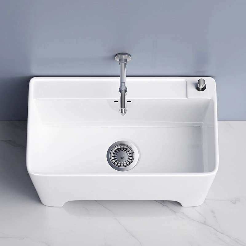 落地式拖把池家用阳台拖布池陶瓷一体墩布池台控不脏手龙头组合盆,3C数码配件,其它配件,淘宝优惠券,粉丝福利购,淘宝优惠卷