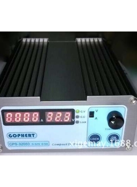gophert直流开关电源CPS-3205可调稳压源32V5A输入110V220V带锁定