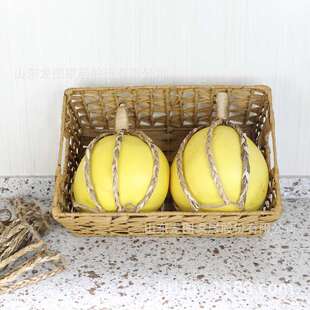 水葫芦草绳编 捆扎绳 水果编织柚子榴莲提手篮6-10根 三股辫提兜