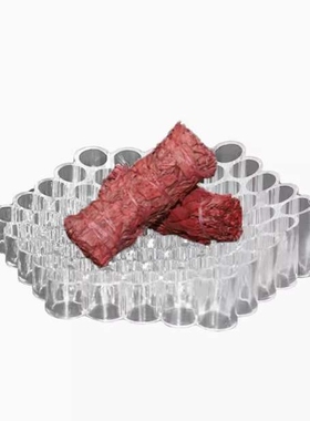 现代意式极简集几何手工透明管巢几何摆件小众家居奶油装饰艺术品