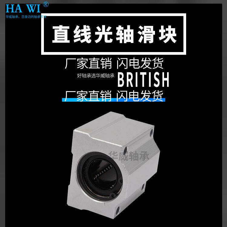 直线箱式滑块 全不锈钢系列 SSCS..GA/SSCS..LGA 不锈钢保持架