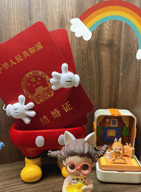 都在夸的结婚证收纳摆件！