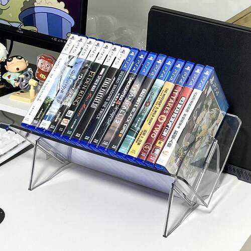 通用游戏卡带盒收纳架光盘碟PS4周边配件PS5桌面switch游戏碟收纳